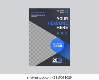 Creative corporate book cover design