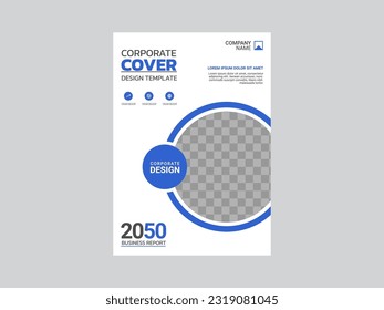 Creative corporate book cover design