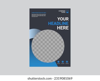 Creative corporate book cover design