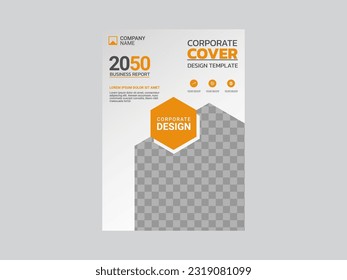 Diseño creativo de portada de libros corporativos
