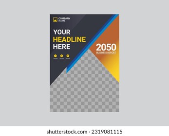 Creative corporate book cover design