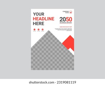 Creative corporate book cover design