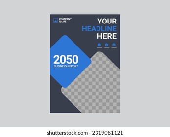 Creative corporate book cover design