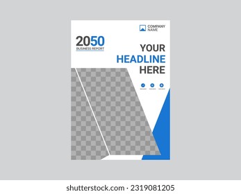 Creative corporate book cover design