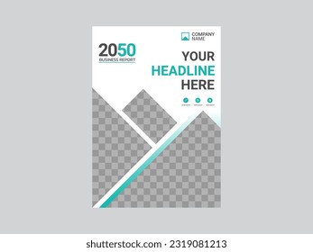 Creative corporate book cover design