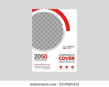Creative corporate book cover design