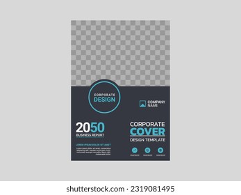 Diseño creativo de portada de libros corporativos