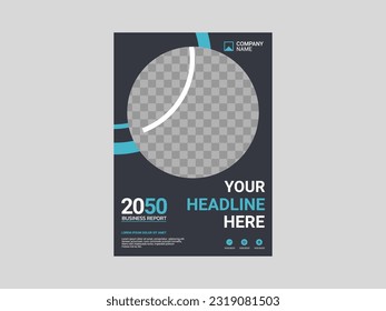Creative corporate book cover design