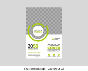 Diseño creativo de portada de libros corporativos
