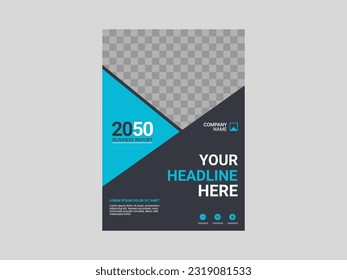 Creative corporate book cover design