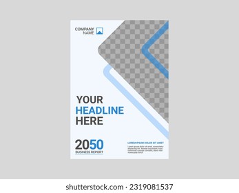 Creative corporate book cover design