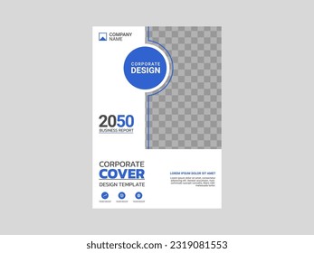 Diseño creativo de portada de libros corporativos