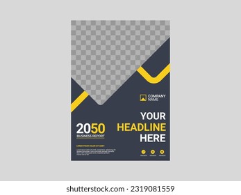 Creative corporate book cover design
