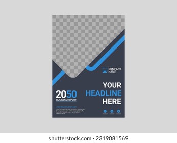 Creative corporate book cover design