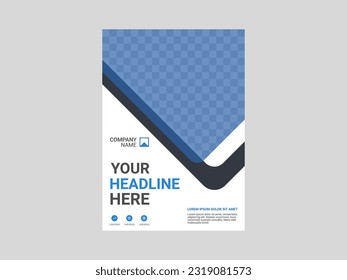 Creative corporate book cover design