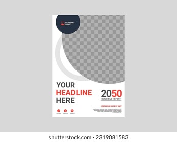 Creative corporate book cover design