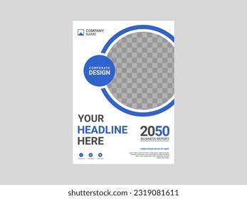 Diseño creativo de portada de libros corporativos