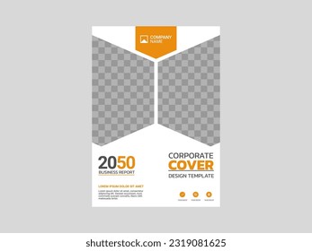 Diseño creativo de portada de libros corporativos