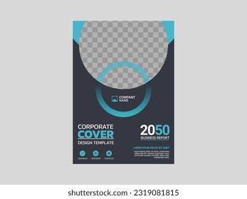 Diseño creativo de portada de libros corporativos