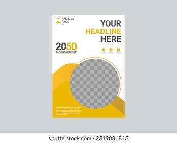 Creative corporate book cover design