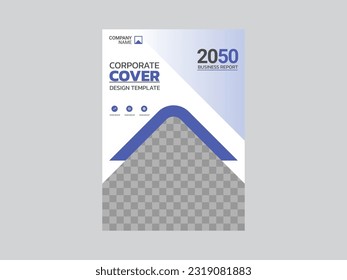 Creative corporate book cover design