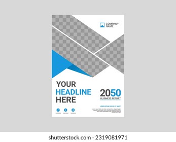 Creative corporate book cover design