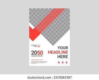 Creative corporate book cover design