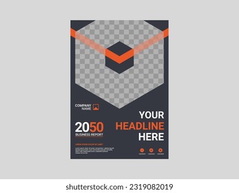 Creative corporate book cover design