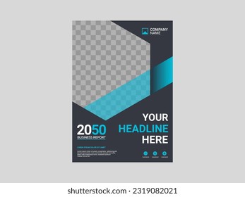 Creative corporate book cover design