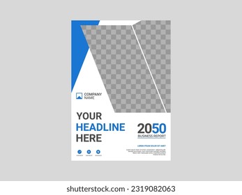 Creative corporate book cover design