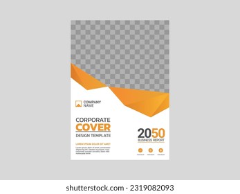 Diseño creativo de portada de libros corporativos
