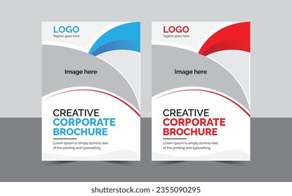 Creative Corporate Brochure. Can Be Adapt. Flyer, Annual Report, Banner, Fully Editable.
