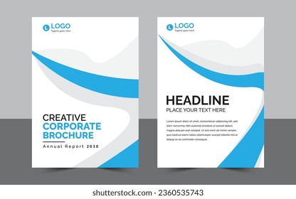 Creative Corporate Brochure. Can Be Adapt. Flyer, Annual Report, Banner, Fully Editable.