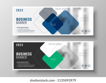 creative corporate business banners design