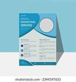 Creative corporate business brochure flyer design layout template A4,for Magazine, Poster, Corporate Presentations, Portfolio, Flyer infographic, layout modern with minimalist layout,
