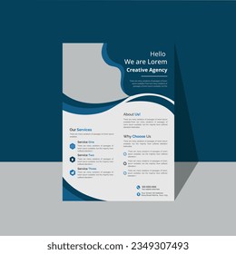 Creative corporate business brochure flyer design layout template A4,for Magazine, Poster, Corporate Presentations, Portfolio, Flyer infographic, layout modern with minimalist layout 