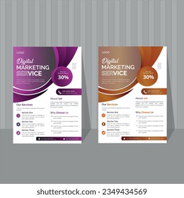 Creative corporate business brochure flyer design layout template A4,for Magazine, Poster, Corporate Presentations, Portfolio, Flyer infographic, layout modern with minimalist layout 