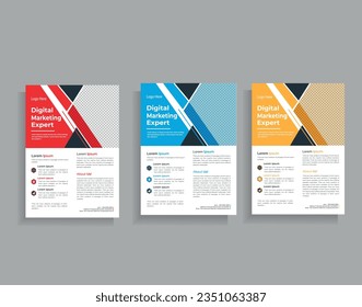 Creative corporate business brochure flyer design layout template A4,for Magazine, Poster, Corporate Presentations, Portfolio,Flyer infographic,
 layout modern with minimalist layout,Graphic design.