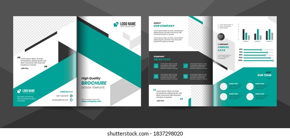 Creative corporate business brochure template. Corporate business flyer template.