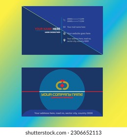 Creative corporate business card design