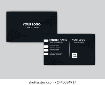 Creative Corporate Business card design, Luxury Stylish Business card
