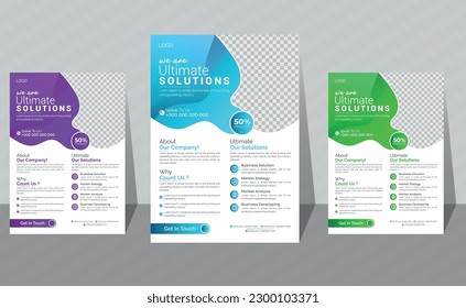 Diseño creativo de plantillas de folletos de folletos empresariales, folleto de negocios Resumen, diseño de folletos,
Plantilla de diseño de volante empresarial, diseño de volante en A4, plantilla de vectores