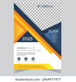 Creative Corporate  Business Flyer Brochure Template Design, abstract business flyer, vector template design. Brochure design, cover, annual report, poster, flyer