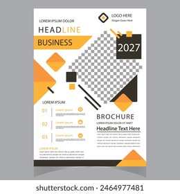 Creative Corporate  Business Flyer Brochure Template Design, abstract business flyer, vector template design. Brochure design, cover, annual report, poster, flyer