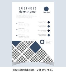 Creative Corporate  Business Flyer Brochure Template Design, abstract business flyer, vector template design. Brochure design, cover, annual report, poster, flyer