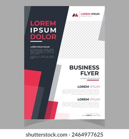 Creative Corporate  Business Flyer Brochure Template Design, abstract business flyer, vector template design. Brochure design, cover, annual report, poster, flyer