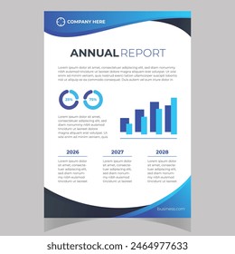 Creative Corporate  Business Flyer Brochure Template Design, abstract business flyer, vector template design. Brochure design, cover, annual report, poster, flyer