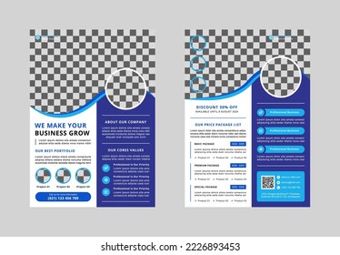 Plantillas de diseño de volantes creativos para empresas o empresas
