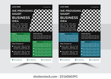 Creative Corporate Business Flyer Design Template 