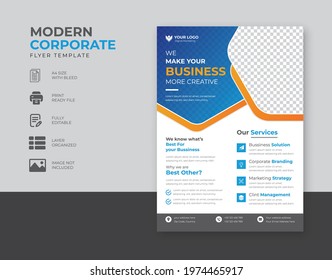 Creative Corporate business flyer template